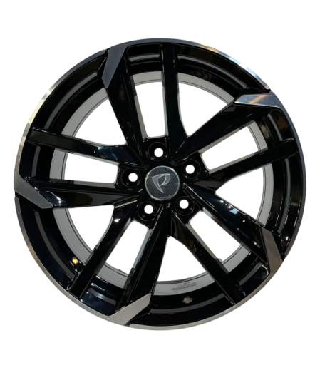 4 Adet BK-5788 7.5*17 5*108 ET40 65.1 BLACK MACK JANT (Takım)