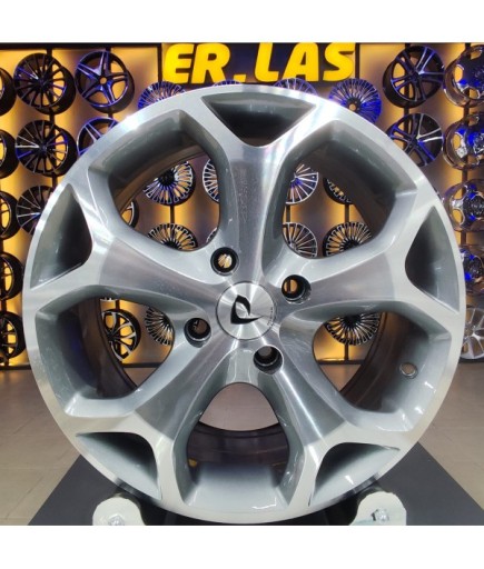 4 Adet BK-386 6,5*16 4*108 ET45 63,4 GUN MACK JANT (Takım)