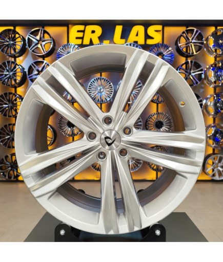 4 Adet BK-5293 8,5*19 5*112 ET45 57,1 57,1 HYPER SILVER JANT (Takım)