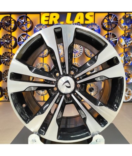 4 Adet BK-754 8*17 5*112 ET45 66,56 BLACK MACK JANT (Takım)