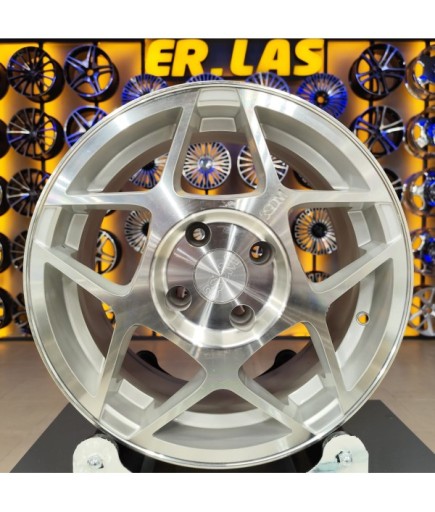 4 Adet BK-940 7*15 4*108 ET20 65,1 SILVER JANT (Takım)