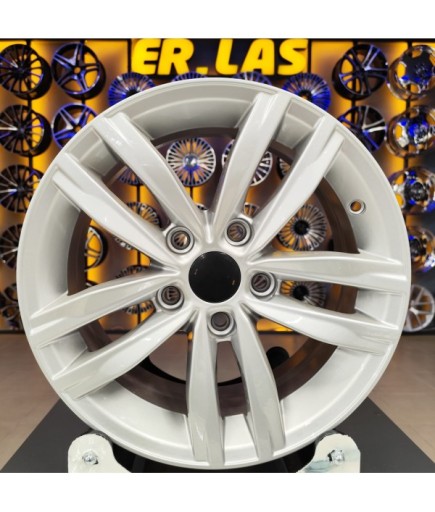 4 Adet R1-5037 6,5*15 5*112 ET35 57,1 SILVER JANT (Takım)