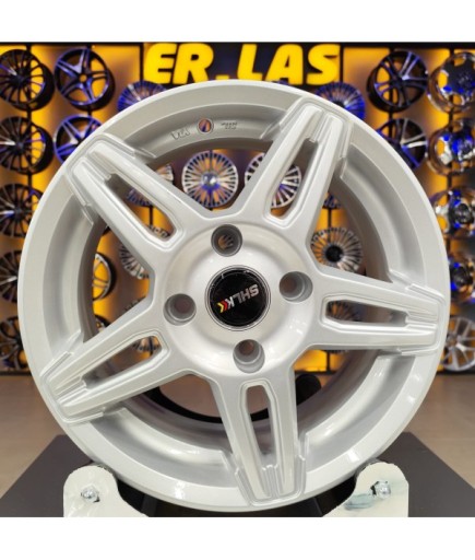 4 Adet SLK-1684 6*14 4*108 ET38 63,3 SILVER JANT (Takım)