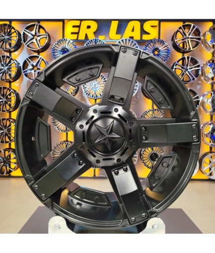 4 Adet WRS-5238 9*18 5*120 ET25 65,1 M.BLACK MACK JANT (Takım)