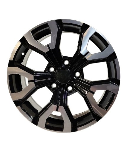 4 Adet SONIC 1099 6.5*16 5*114.3 ET35 66.1 BLACK MACK JANT (Takım)