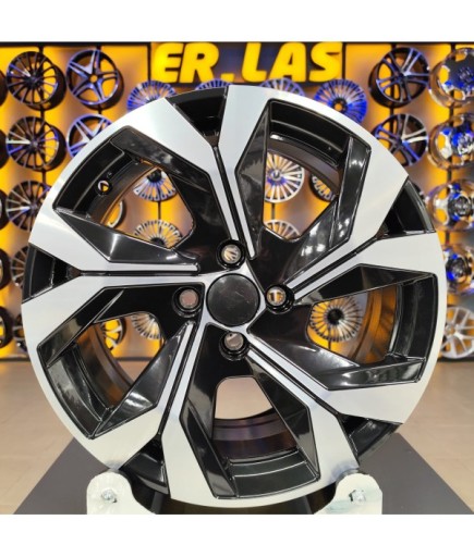 4 Adet SONIC 1010 6.5*16 4*100 ET35 67.1 BLACK MACK JANT (Takım)