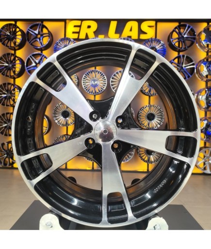 4 Adet T705 7.5*17 4*100 ET42 67.1 BLACK MACK JANT (Takım)