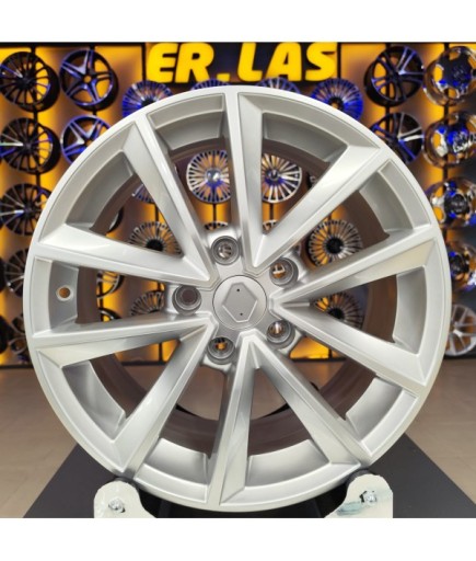 4 Adet SONIC-1009 7*16 5*114.3 ET35 66.1 SILVER GROSS JANT (Takım)