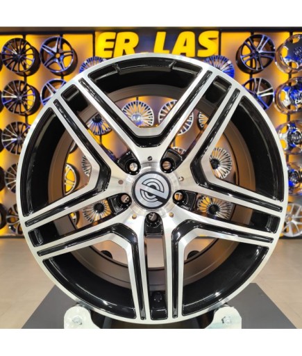 4 Adet EXP-HBC0029 8*17 5*112 ET35 66.6 BLACK JANT (Takım)