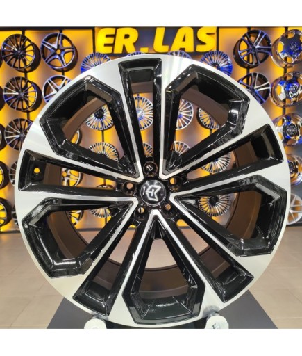 4 Adet TORK-7988 9.5*21 5*112 ET32 66.45 BLACK MACK JANT (Takım)