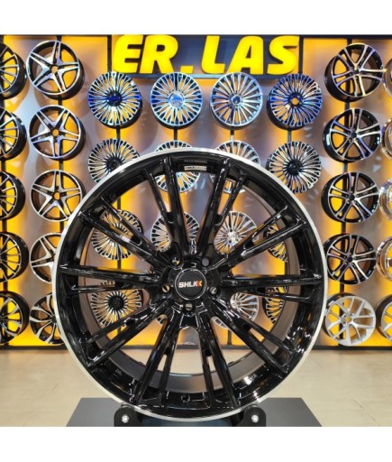 4 Adet SLK-8166 9*20 5*108 ET45 73.1 BLACK MACK JANT (Takım)