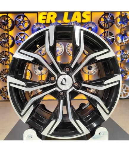 4 Adet BK-5920 6.5*15 4*100 ET35 60.1 BLACK MACK JANT (Takım)