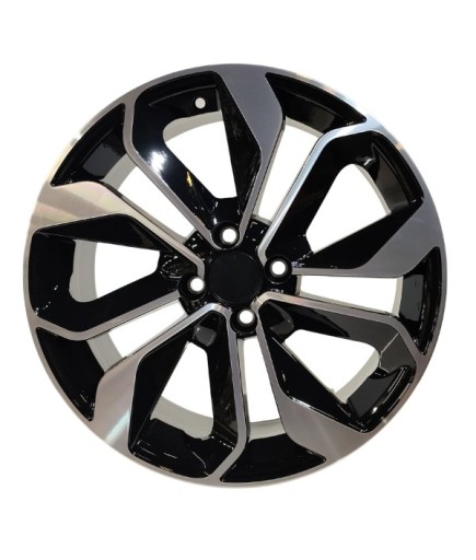 4 Adet SONIC 7702 7.5*17 4*100 ET35 73.1 BLACK JANT (Takım)