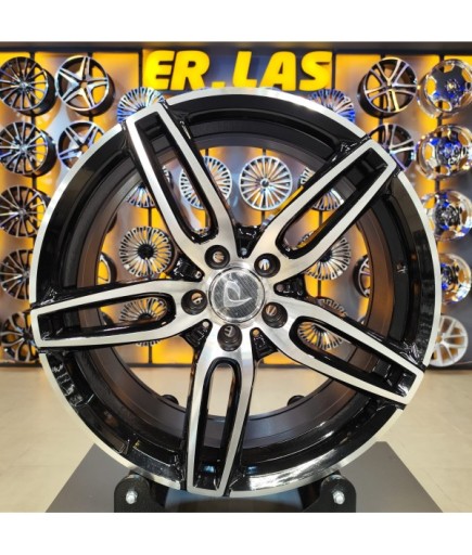 4 Adet BK-5434 9*19 5*112 ET45 66,56 BLACK MACK JANT (Takım)