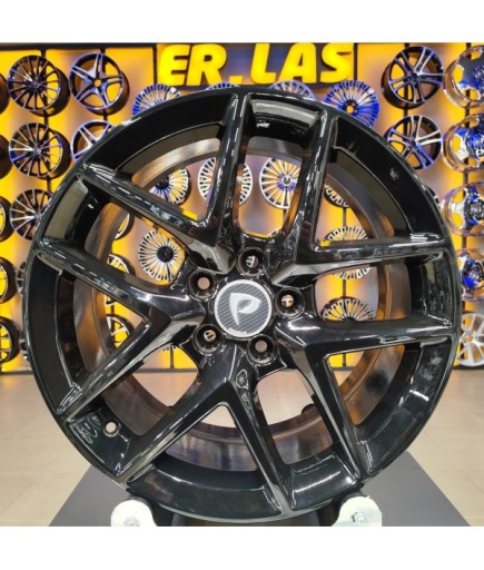 4 Adet BK-1012 8*18 5*114,3 ET50 64,1 BLACK JANT (Takım)