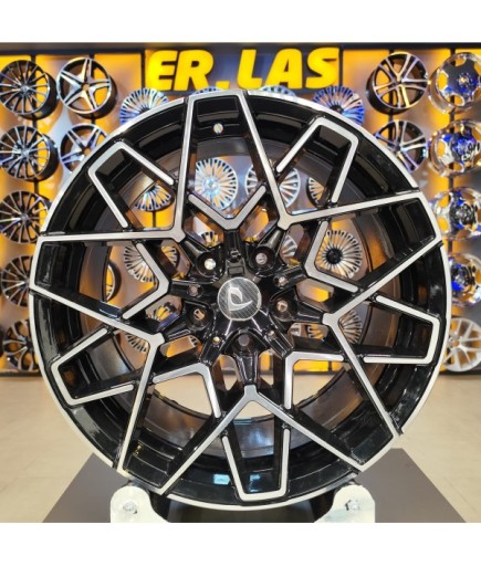 4 Adet BK-5607 9*18 5*120 ET37 72,6 BLACK MACK JANT (Takım)