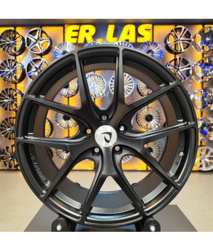 4 Adet SLK-8007 9,5*19 5*112 ET45 73,1 MAT BLACK  JANT (Takım)