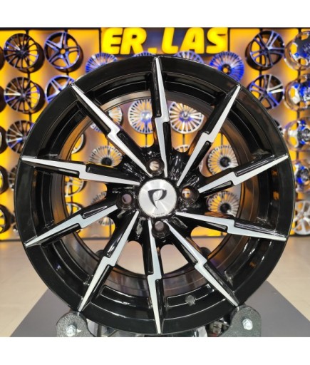 4 Adet BK-5033 6.5*15 4*100 ET35 73.1 BLCAK MACK JANT (Takım)