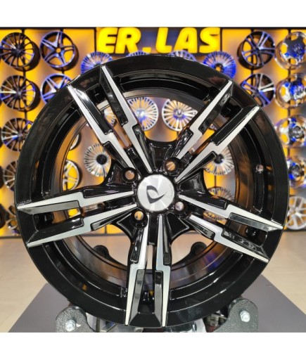 4 Adet BK-5007 6.5*15 4*100 ET35 73.1 BLACK MACK JANT (Takım)