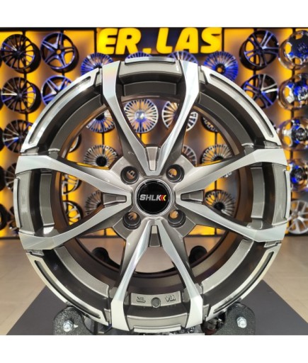 4 Adet SLK-2080 6.5*15 4*100 ET35 73.1 GUN MACK JANT  (Takım)