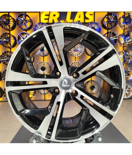 4 Adet BKY-1206 7*17 4*108 ET28 65.1 BLACK MACK JANT (Takım)