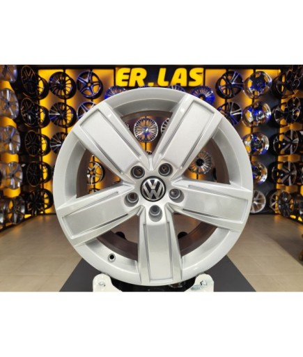 4 Adet VOLKSWAGEN ORIJINAL 7.5*18 5*120 ET45 65.1 SILVER JANT REVİZE EDİLMİŞ (Takım)