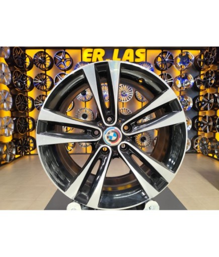 4 Adet BMW ORIJINAL 8-9*18 5*120 ET34 72.6 BLACK MACK JANT REVİZE EDİLMİŞ (Takım)