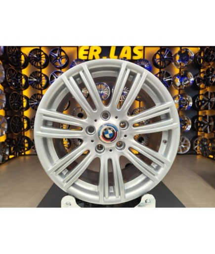 4 Adet BMW ORIJINAL 8*17 5*120 ET53 72.6 SILVER JANT REVİZE EDİLMİŞ (Takım)