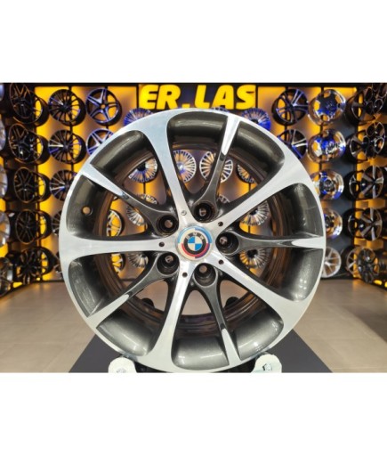 4 Adet BMW ORIJINAL 8*17 5*120 ET46 72.6 GUN MACK JANT REVİZE EDİLMİŞ (Takım)