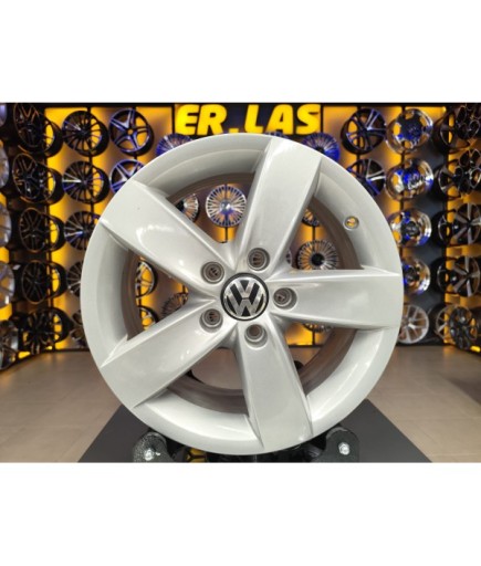 4 Adet VOLKSWAGEN ORIJINAL 6.5*16 5*112 ET50 57.1 SILVER JANT REVİZE EDİLMİŞ (Takım)