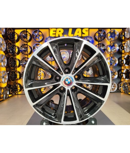 4 Adet BMW ORIJINAL 7.5*17 5*120 ET30 72.6 BLACK MACK JANT REVİZE EDİLMİŞ (Takım)