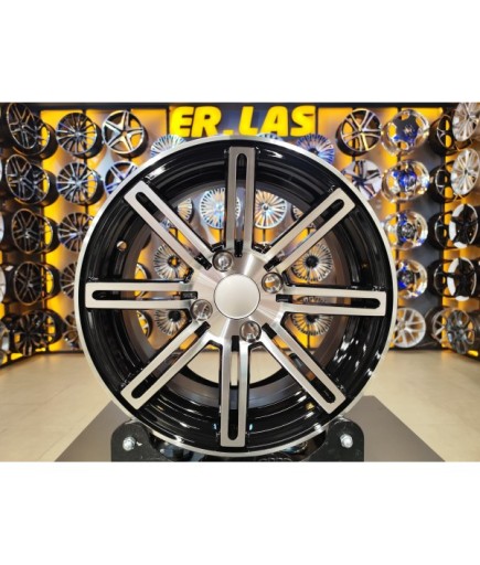 4 Adet PRO-48023 6*14 4*100 ET28 73.1 BLACK MACHINED JANT (Takım)