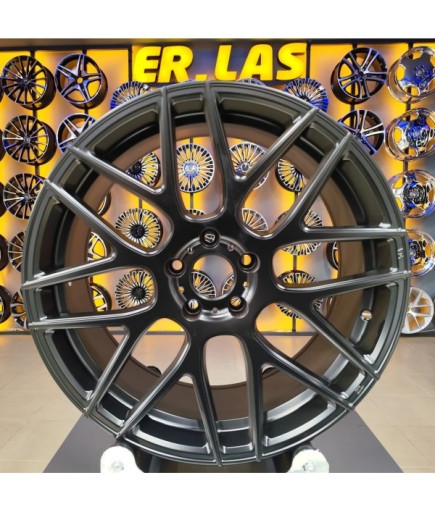 4 Adet SLK-1480 8,5*19 5*120 ET34 72,56 MAT BLACK JANT (Takım)