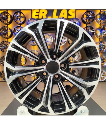 4 Adet DY-605 6,5*15 5*114,3 ET39 60,1 BLACK JANT (Takım)