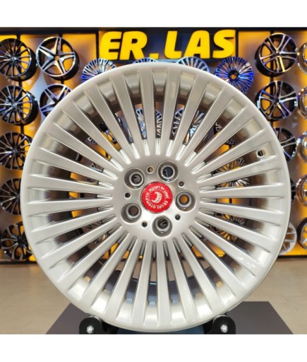 2 Adet BK-589 10*19 5*120 ET24 74.1 HYPER SİLVER JANT (Takım)