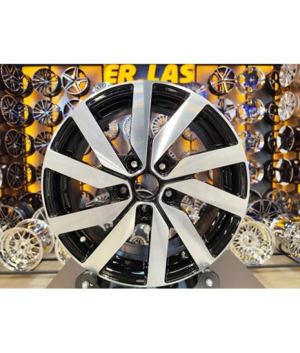 4 Adet TORK-7650 6,5*16 5*112 ET45 57,1 RED MACK JANT (Takım)