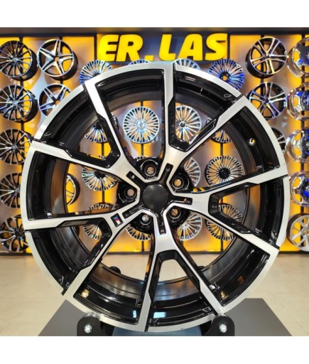 2 Adet BK-5601 8*19 5*112 ET25 66,6 BLACK MACK JANT (Takım)