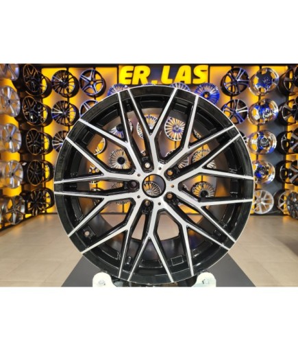 4 Adet ARCEO SEVİLLA 8.5*18 5*114.3 ET35 BLACK MACK JANT REVİZE EDİLMİŞ (Takım)