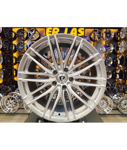 2 Adet BK-5395 8.5*19 5*120 ET34 72.56 HYPER SILVER JANT (Takım)