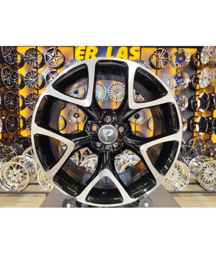 4 Adet BK-518 8*18 5*105 ET42 73.1 BLACK MACK JANT (Takım)