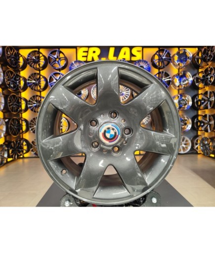 4 Adet BMW ORIJINAL 7*16 5*120 ET47 72.6 FÜME JANT REVİZE EDİLMİŞ (Takım)