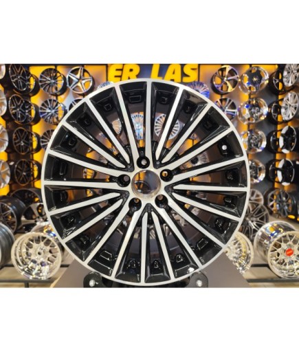 4 Adet AGT-18269 9*18 5*112 ET45 66.6 BLACK MACK JANT REVİZE EDİLMİŞ (Takım)