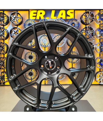 2 Adet SLK-8018 8,5*19 5*112 ET38 73,1 MAT BLACK JANT (Takım)