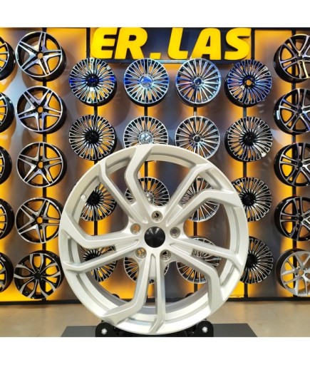 4 Adet WRS-5426 7,5*18 5*112 ET42 57,1 SILVER JANT (Takım)
