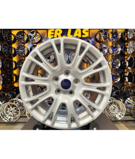 4 Adet FORD ORIJINAL 7*16 5*108 ET50 63.4 SILVER JANT REVİZE EDİLMİŞ (Takım)