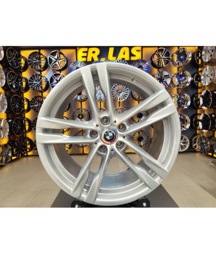 4 Adet BMW ORIJINAL 8.5*20 5*120 ET33 72.6 SILVER JANT REVİZE EDİLMİŞ (Takım)
