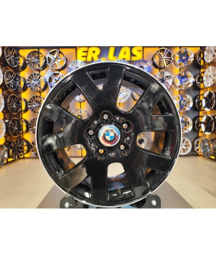 4 Adet BMW ORIJINAL 7*16 5*120 ET37 72.6 BLACK JANT REVİZE EDİLMİŞ (Takım)