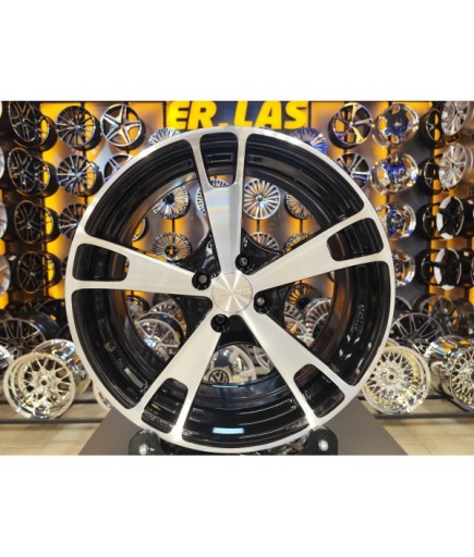 4 Adet T705 7.5*17 4*100 ET42 67.1 BLACK MACK JANT (Takım)