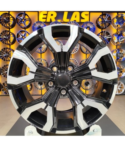 4 Adet SONIC 1099 6.5*16 4*100 ET35 67.1 BLACK MACK JANT (Takım)