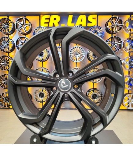 4 Adet BK-5620 8*19 5*112 ET45 57.1 MAT BLACK JANT (Takım)